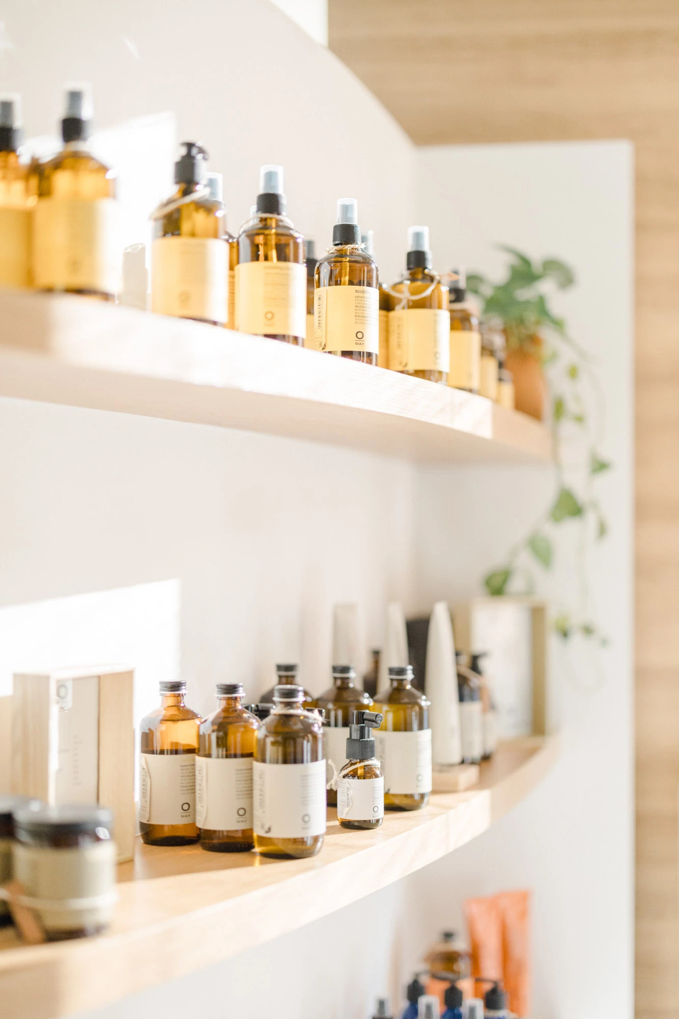 bouteille produits de beauté bouteille en verre bouchon de bouteille huile